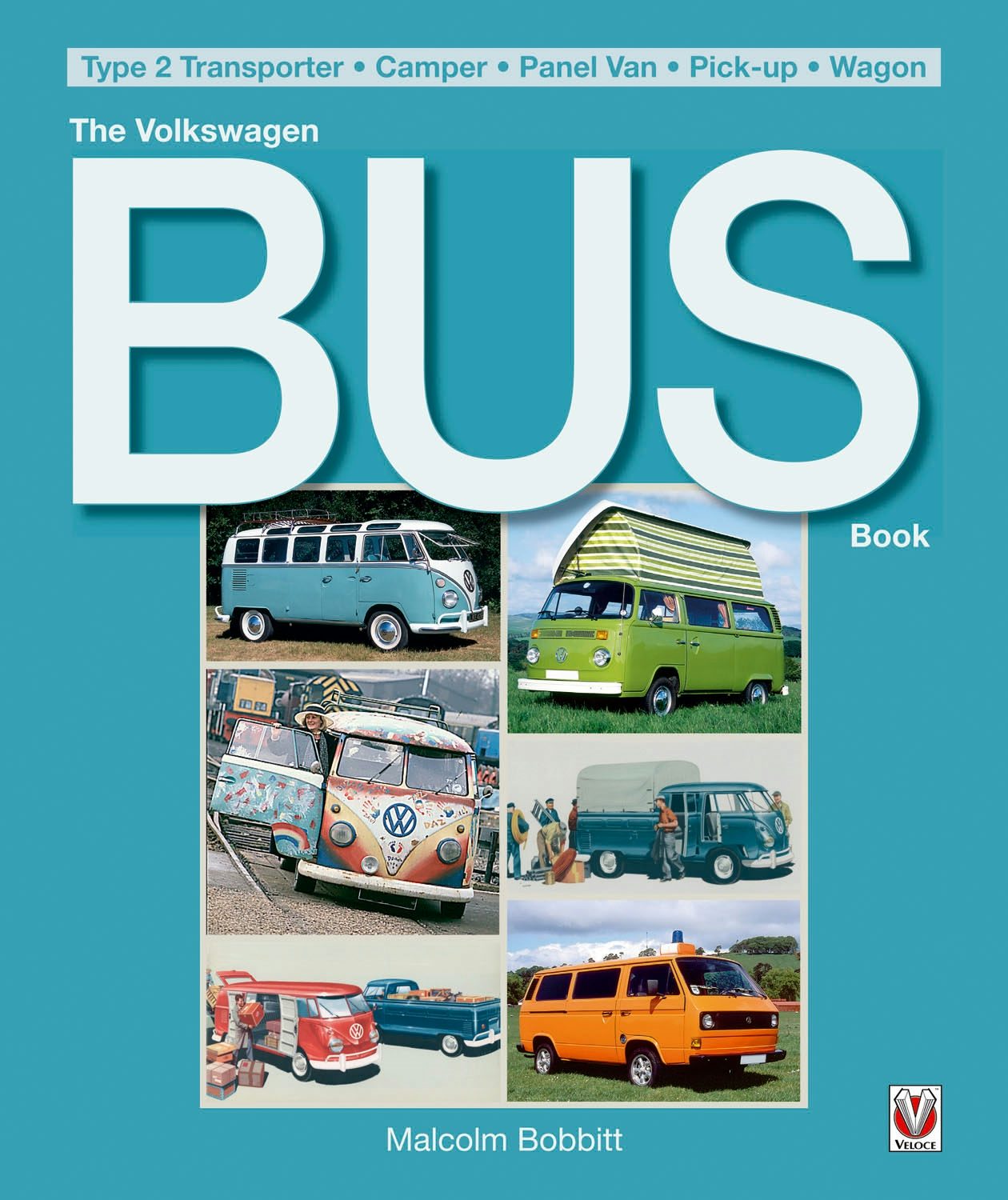 Book cover image for The Volkswagen Bus Book ISBN: 9781845846343