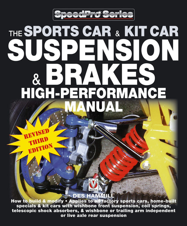 Cover image for The Sports Car & Kit Car Suspension & Brakes High-performance Manual, isbn: 9781845846497