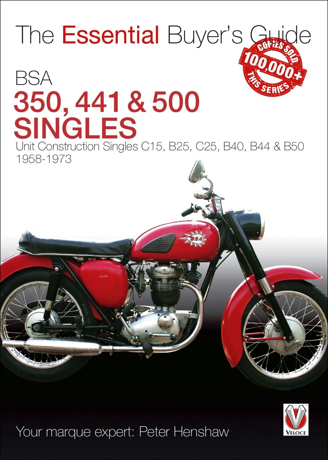 Book cover image for BSA 350, 441 & 500 Singles ISBN: 9781845847562