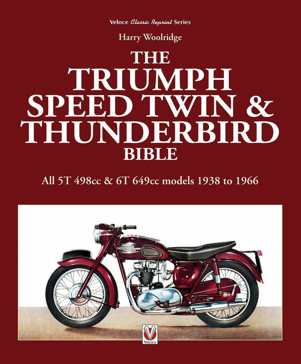 Cover image for Triumph Speed Twin & Thunderbird Bible, isbn: 9781845848149