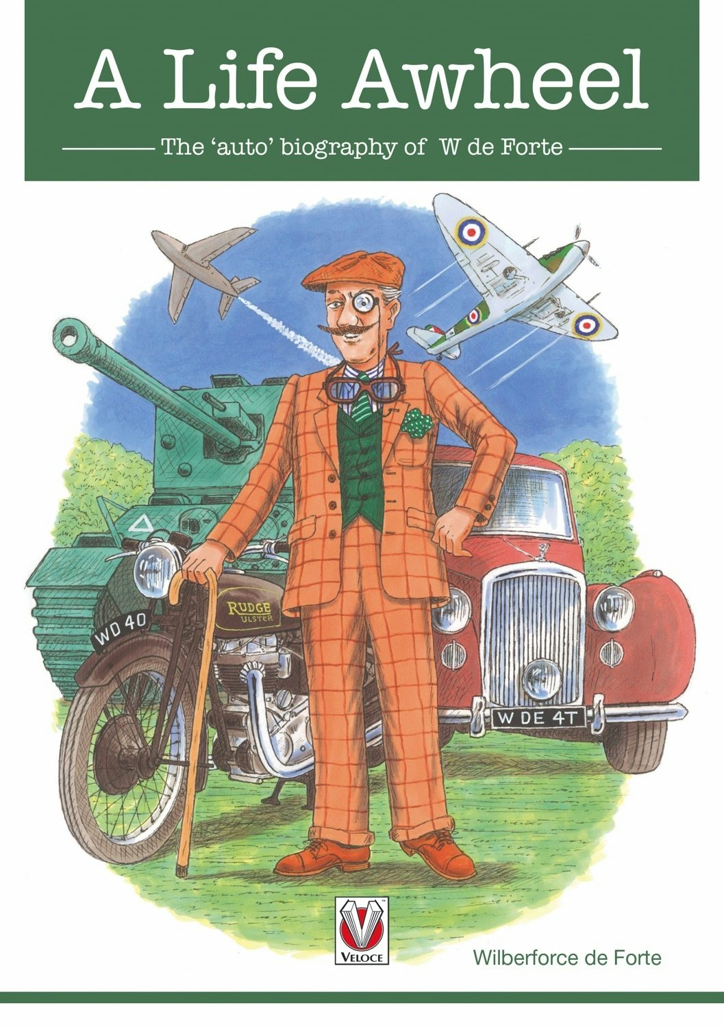 Book cover image for A Life Awheel ISBN: 9781845848446