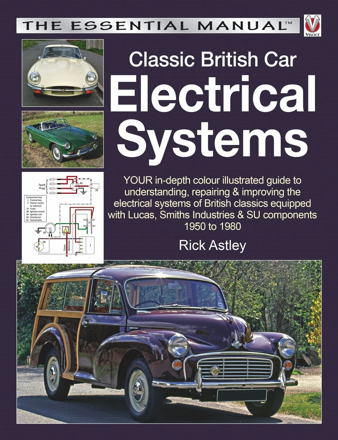 Book cover image for Classic British Car Electrical Systems ISBN: 9781845849481