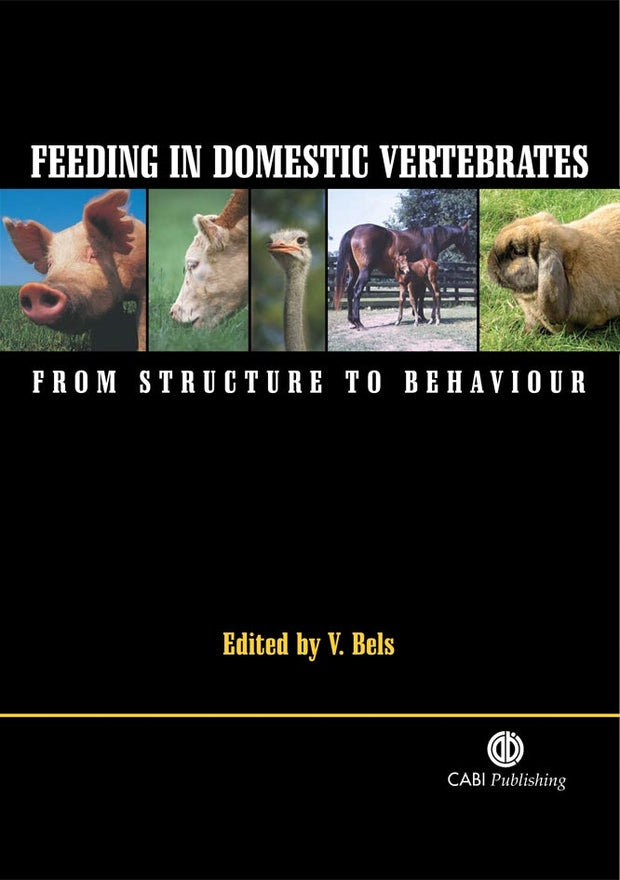 Cover image for Feeding in Domestic Vertebrates, isbn: 9781845930639