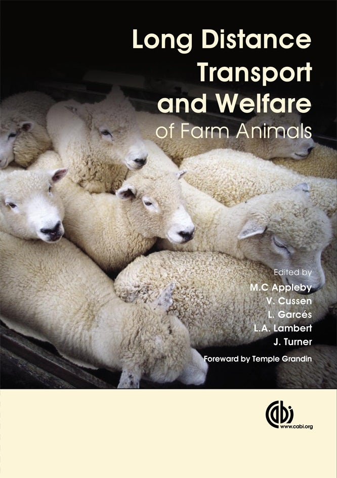 Book cover image for Long Distance Transport and Welfare of Farm Animals ISBN: 9781845934033