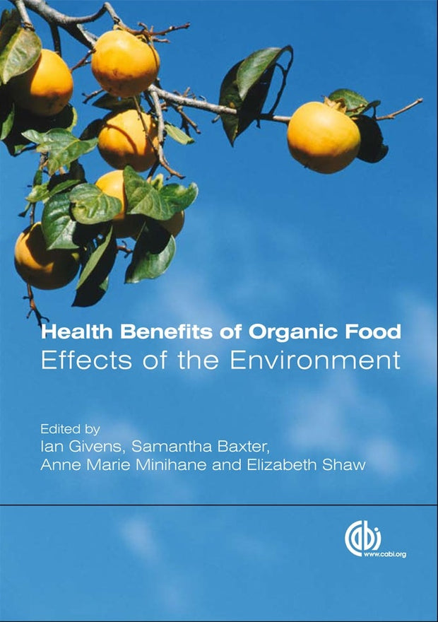 Cover image for Health Benefits of Organic Food, isbn: 9781845934590