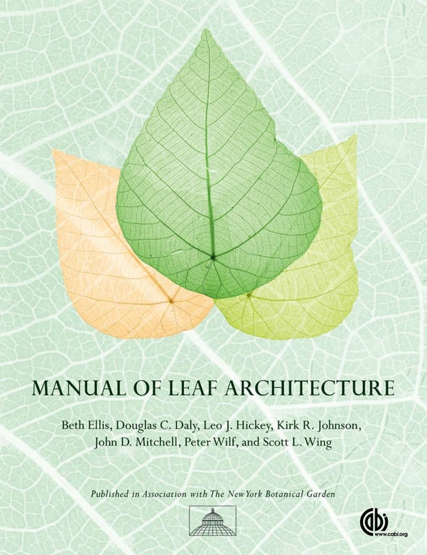 Cover image for Manual of Leaf Architecture, isbn: 9781845935856