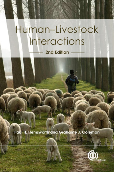 Cover image for Human-Livestock Interactions, isbn: 9781845936730