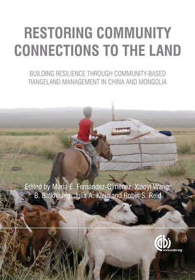 Cover image for Restoring Community Connections to the Land, isbn: 9781845938949