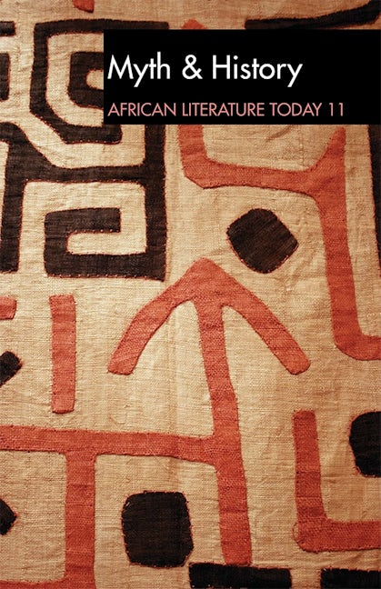 Book cover image for ALT 11 Myth & History: African Literature Today ISBN: 9781847011220