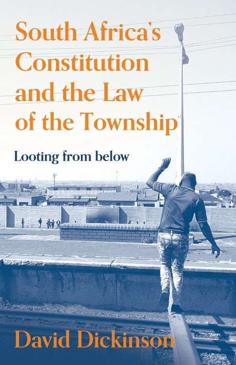 Book cover image for South Africa’s Constitution and the Law of the Township ISBN: 9781847014269