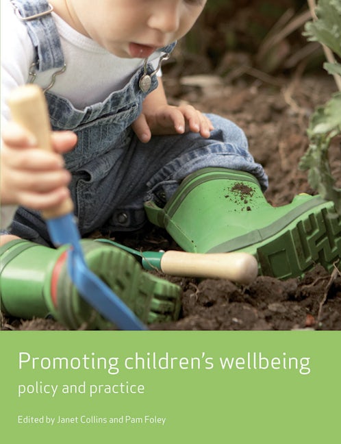 Book cover image for Promoting children's wellbeing ISBN: 9781847420596