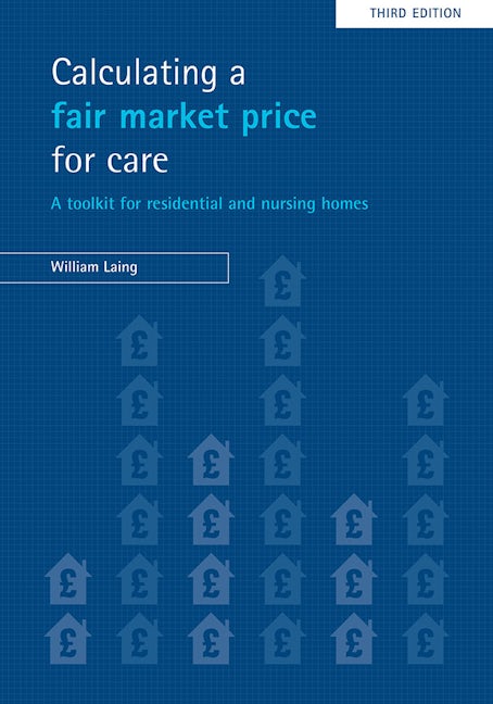 Book cover image for Calculating a fair market price for care ISBN: 9781847423153