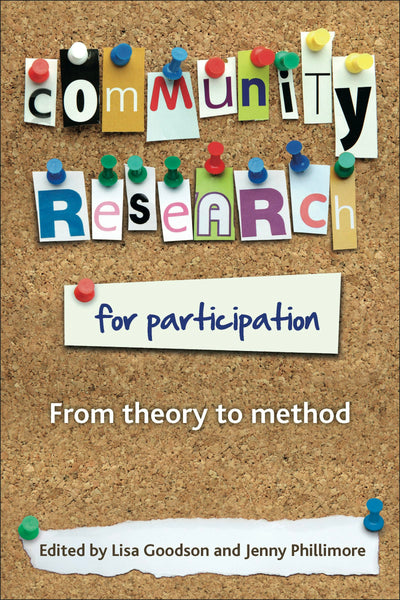 Cover image for Community Research for Participation, isbn: 9781847424358