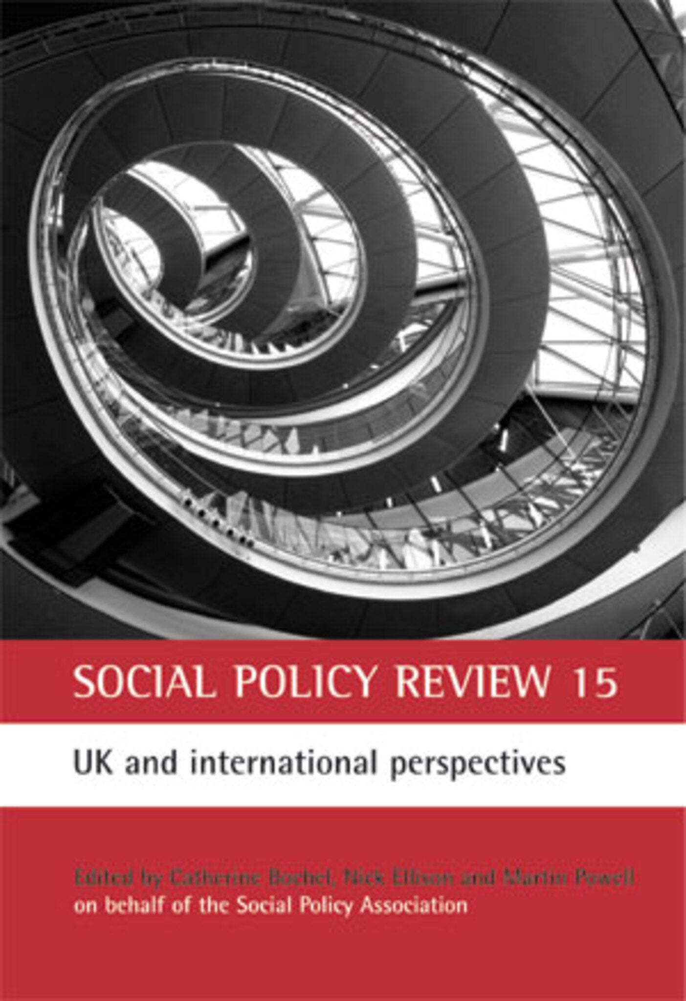 Cover image for Social Policy Review 15 ISBN 9781847424709