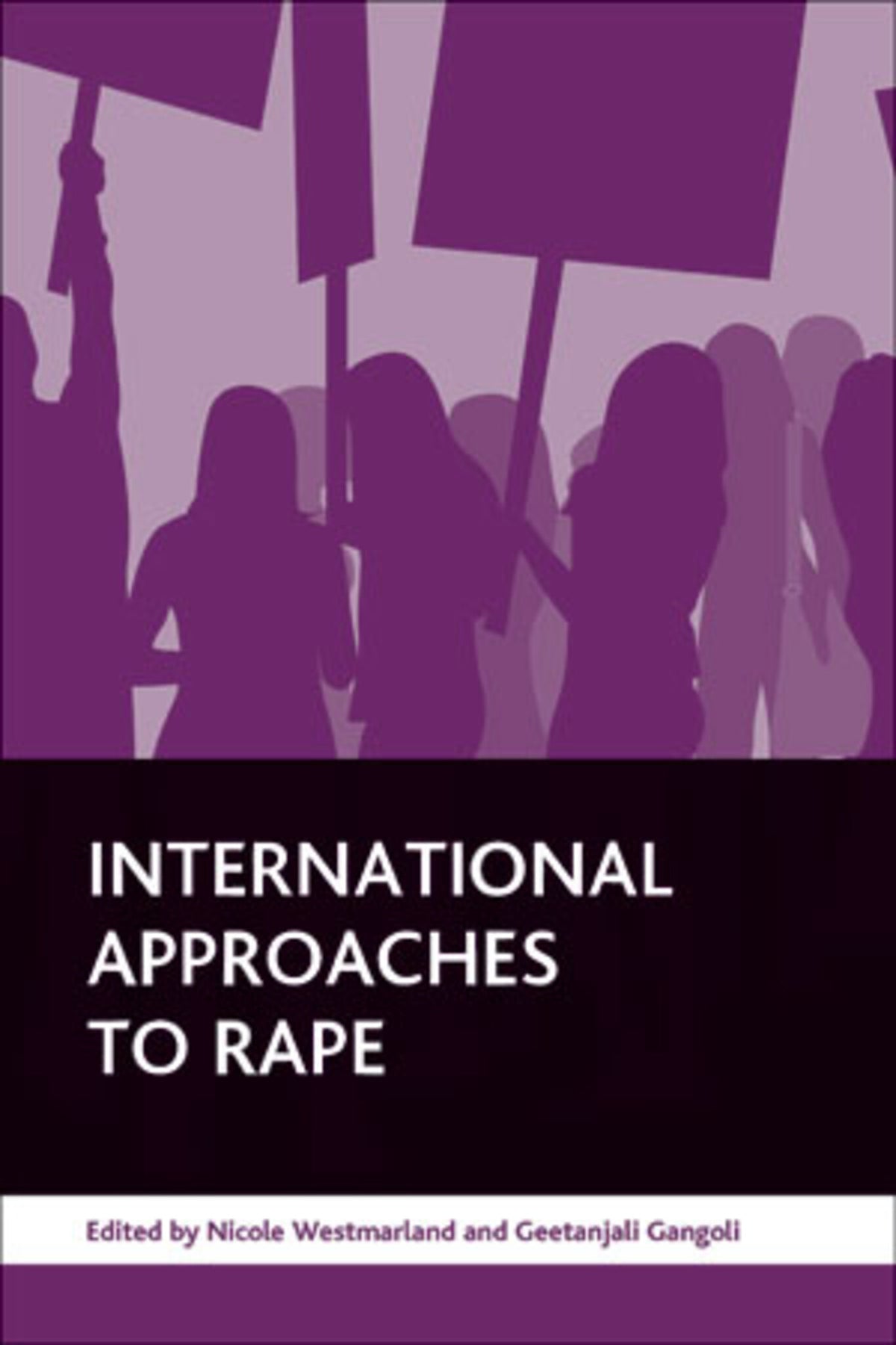 Cover image for International Approaches to Rape ISBN 9781847426208