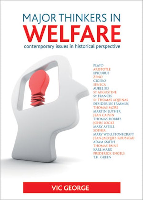 Book cover image for Major thinkers in welfare ISBN: 9781847427069