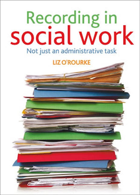 Book cover image for Recording in social work ISBN: 9781847427564