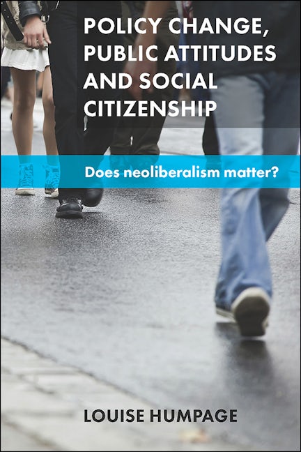 Book cover image for Policy Change, Public Attitudes and Social Citizenship ISBN: 9781847429650
