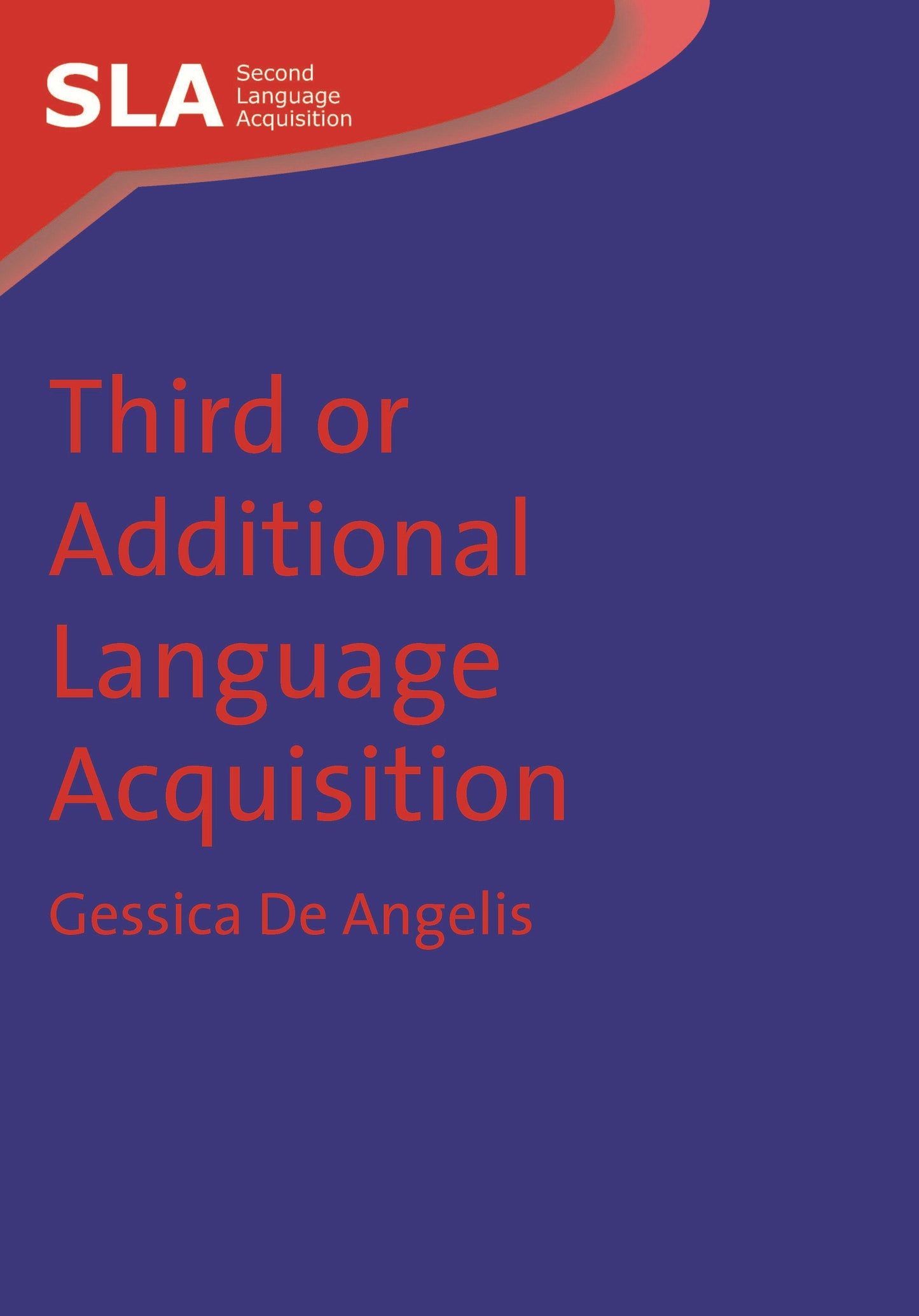 Book cover image for Third or Additional Language Acquisition ISBN: 9781847690036