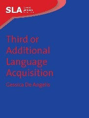 Book cover image for Third or Additional Language Acquisition ISBN: 9781847690043