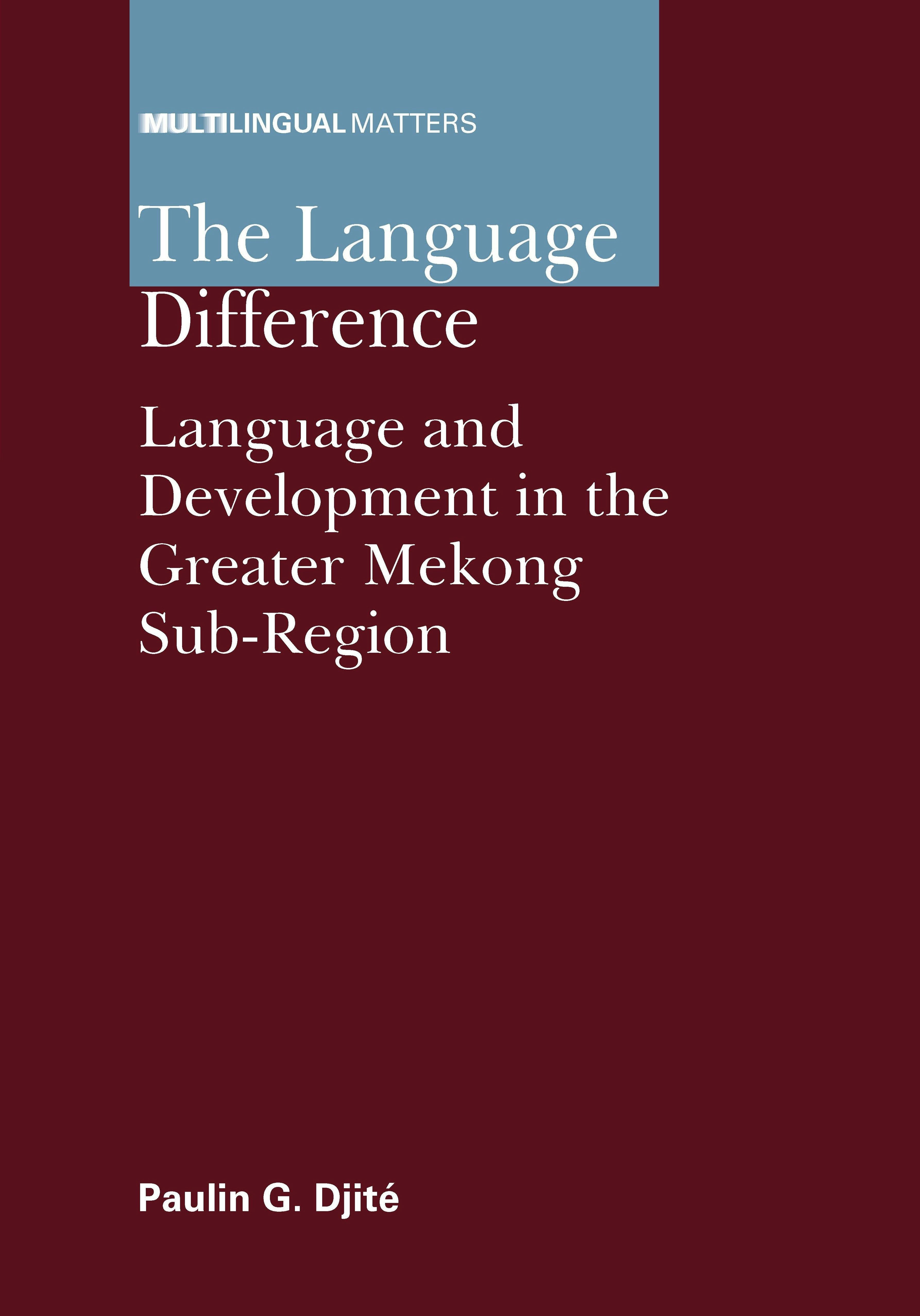 Book cover image for The Language Difference ISBN: 9781847693402