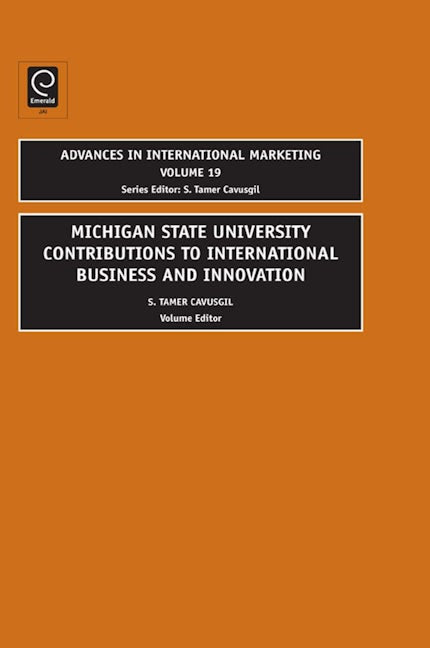 Book cover image for MSU Contributions to International Business and Innovation ISBN: 9781848554405