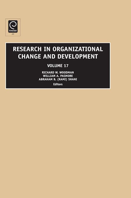 Book cover image for Research in Organizational Change and Development ISBN: 9781848555464