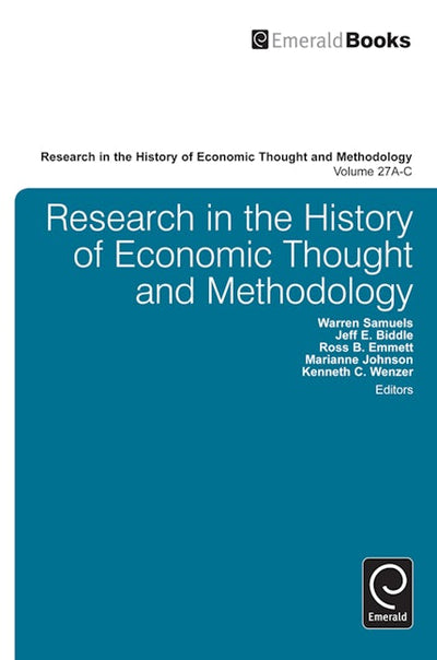 Research in the History of Economic Thought and Methodology (Part A, B & C)