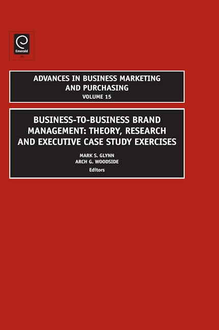 Book cover image for Business-to-Business Brand Management ISBN: 9781848556706