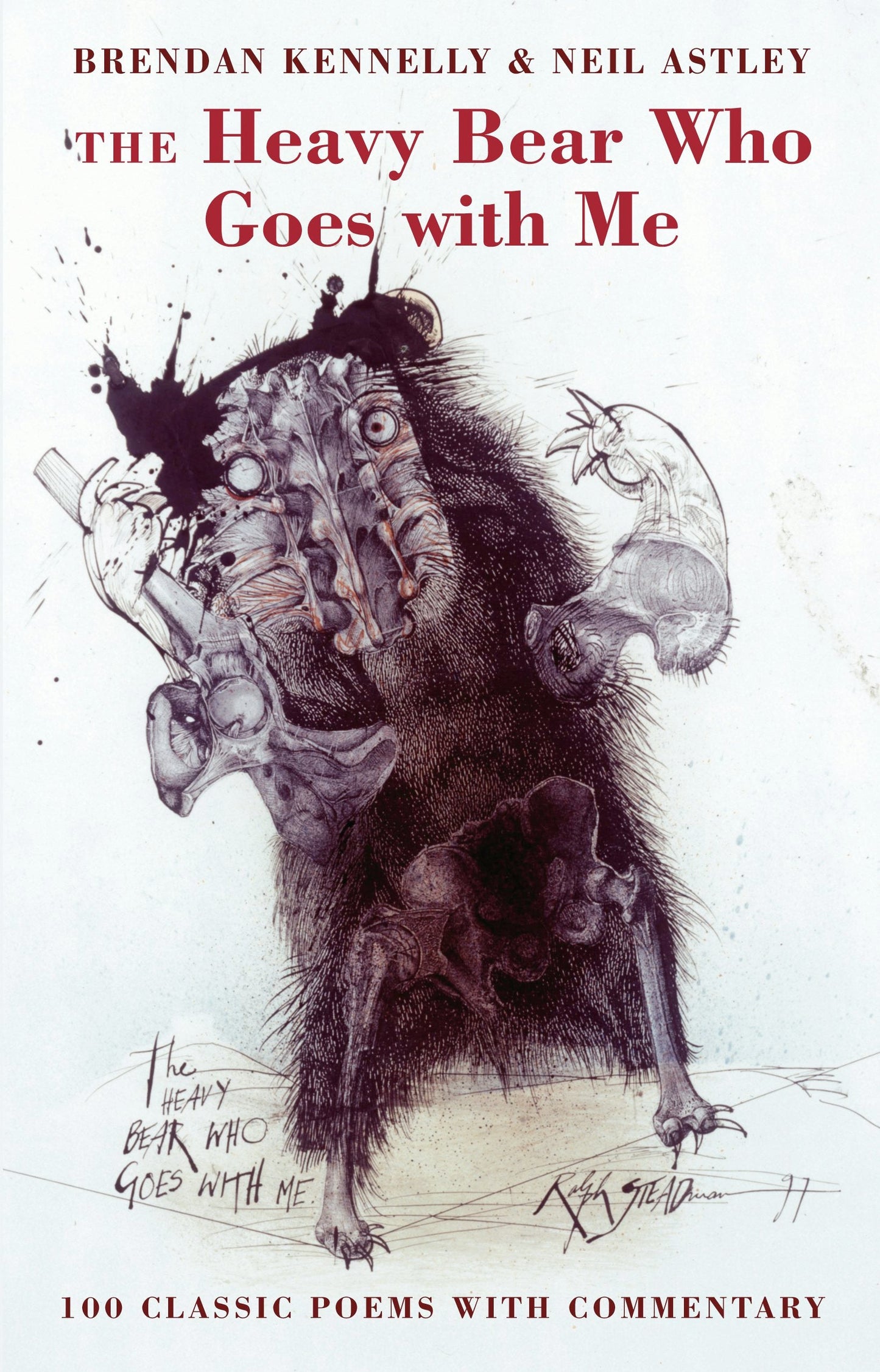 Book cover image for The Heavy Bear Who Goes with Me ISBN: 9781852244408