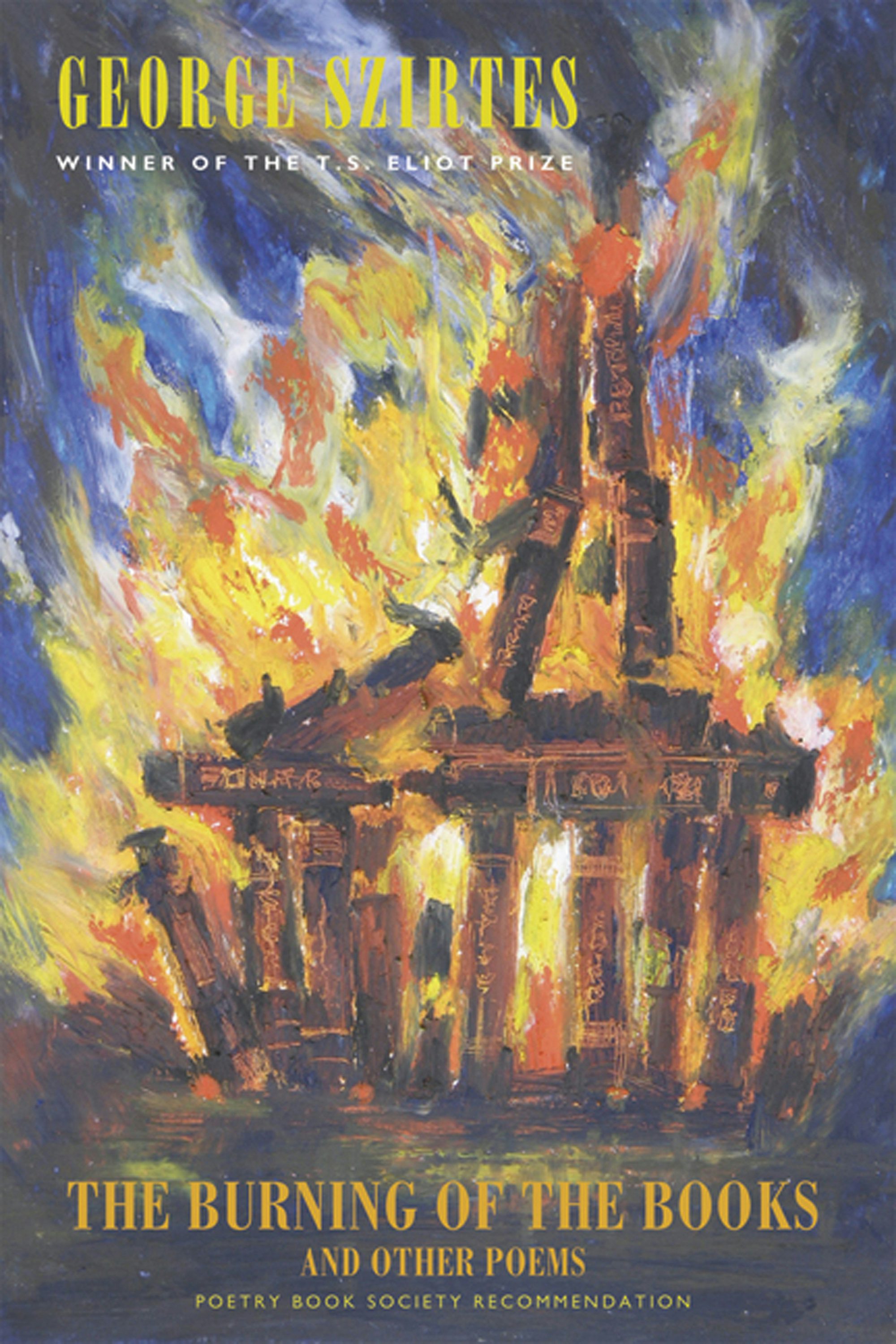Book cover image for The Burning of the Books and other poems ISBN: 9781852248420