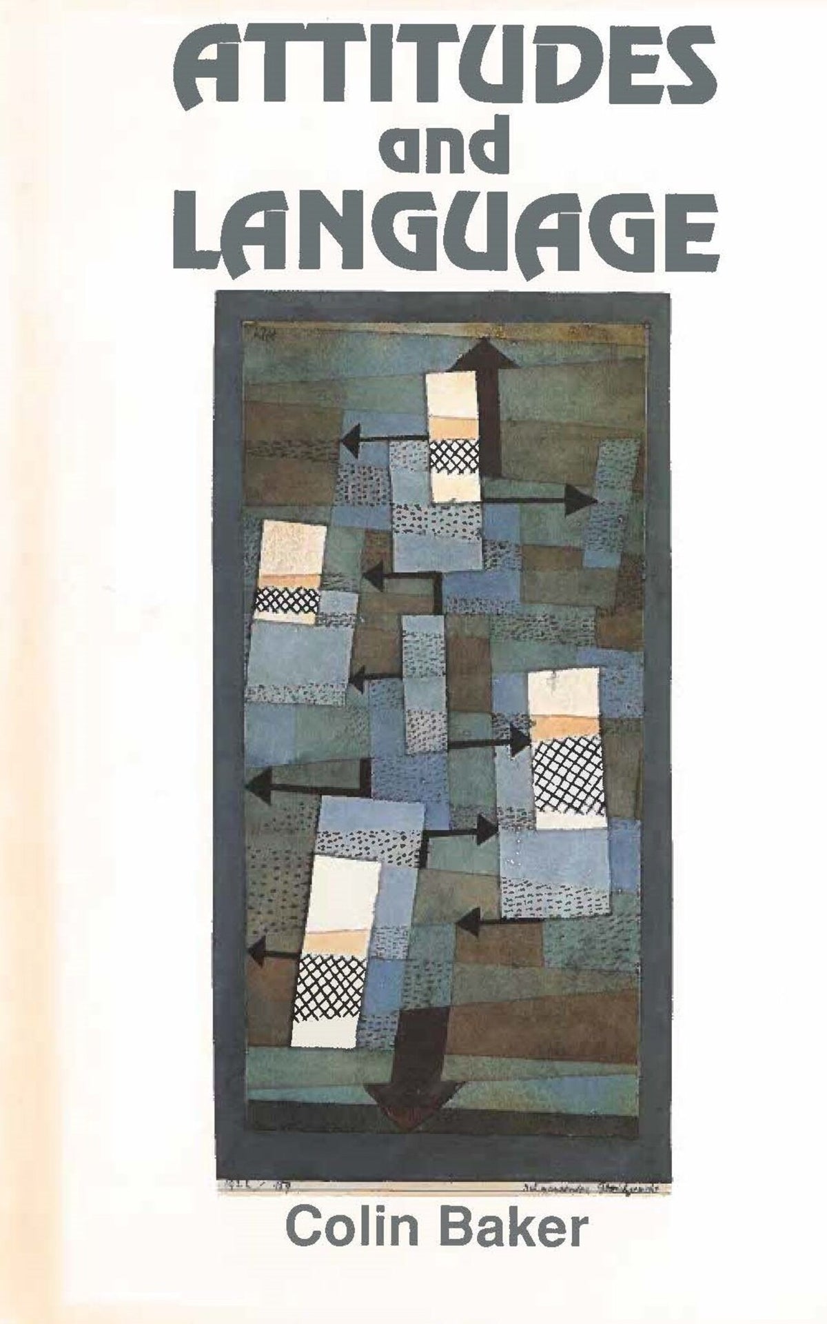 Cover image for Attitudes and Languages ISBN 9781853591426