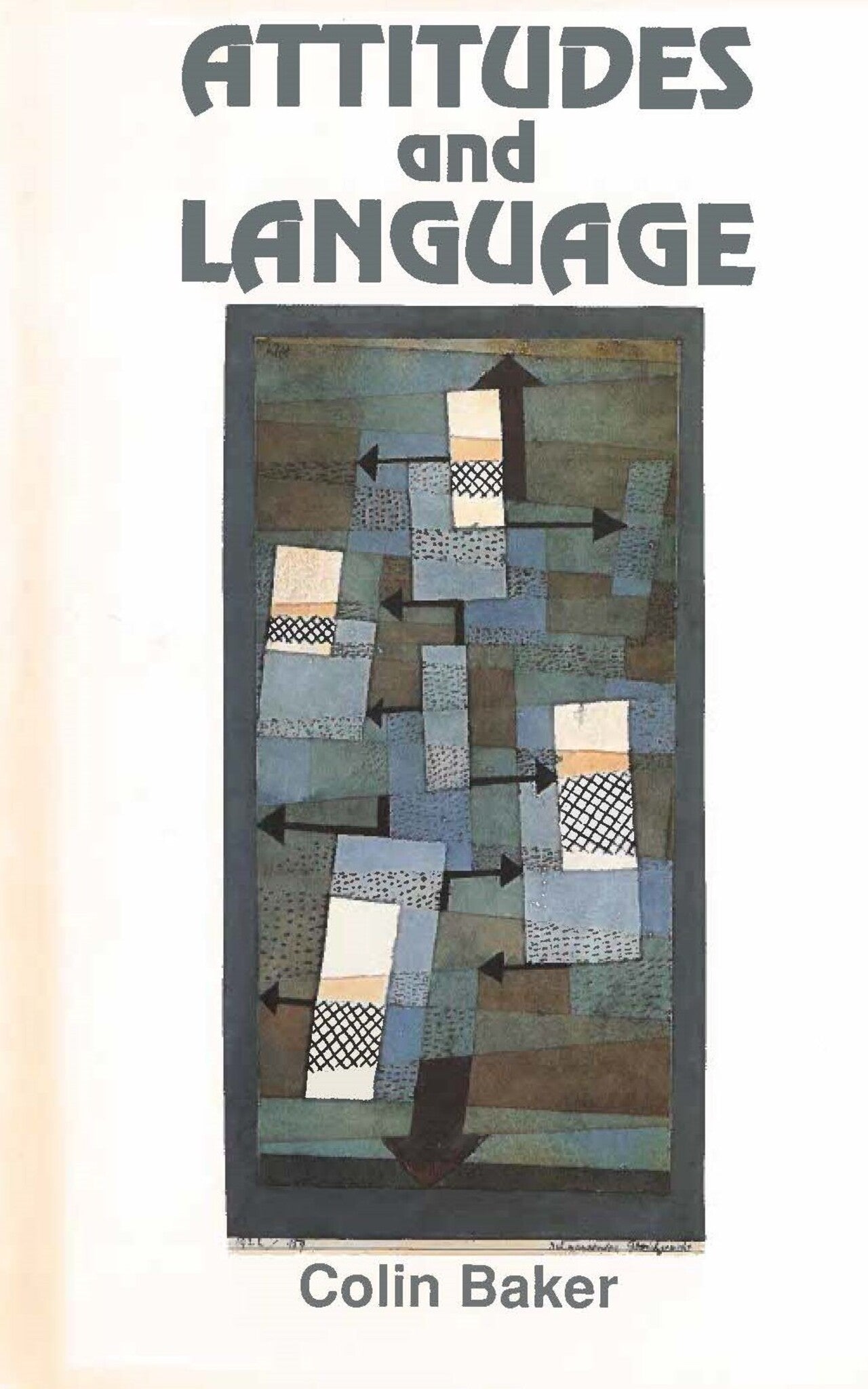 Cover image for Attitudes and Languages ISBN 9781853591426