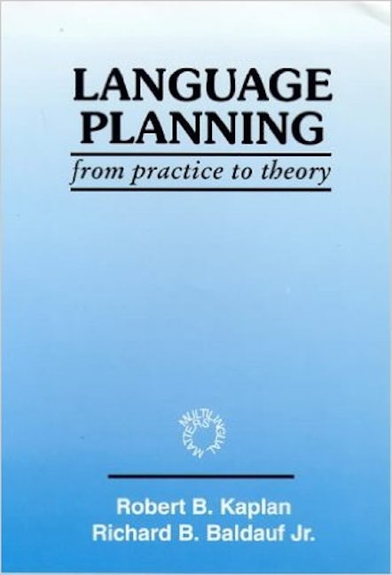 Book cover image for Language Planning ISBN: 9781853593710