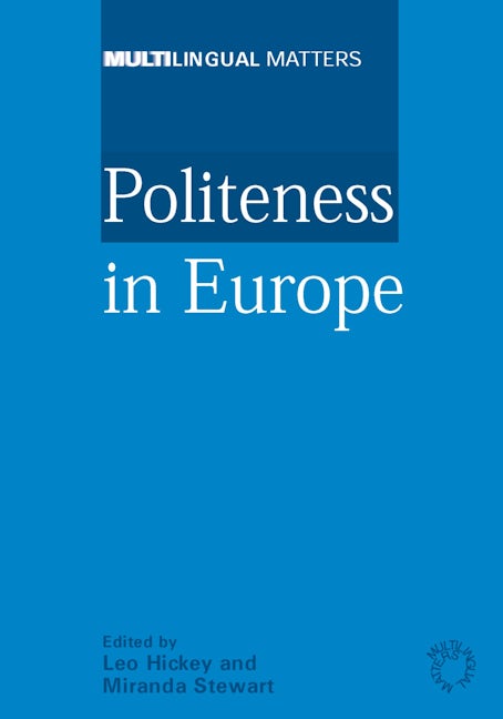 Book cover image for Politeness in Europe ISBN: 9781853597381
