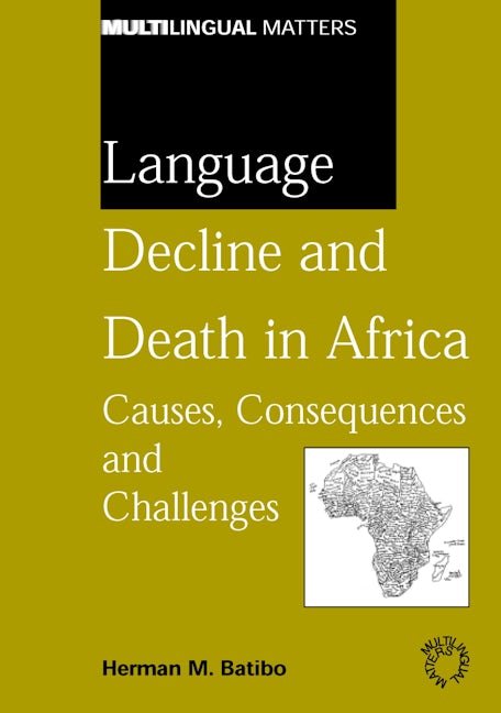 Book cover image for Language Decline and Death in Africa ISBN: 9781853598081
