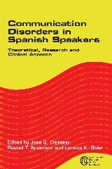 Book cover image for Communication Disorders in Spanish Speakers ISBN: 9781853599729