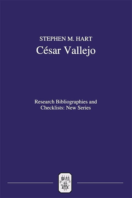 Book cover image for César Vallejo ISBN: 9781855660816