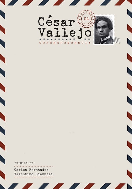 Book cover image for César Vallejo. Correspondencia ISBN: 9781855664074