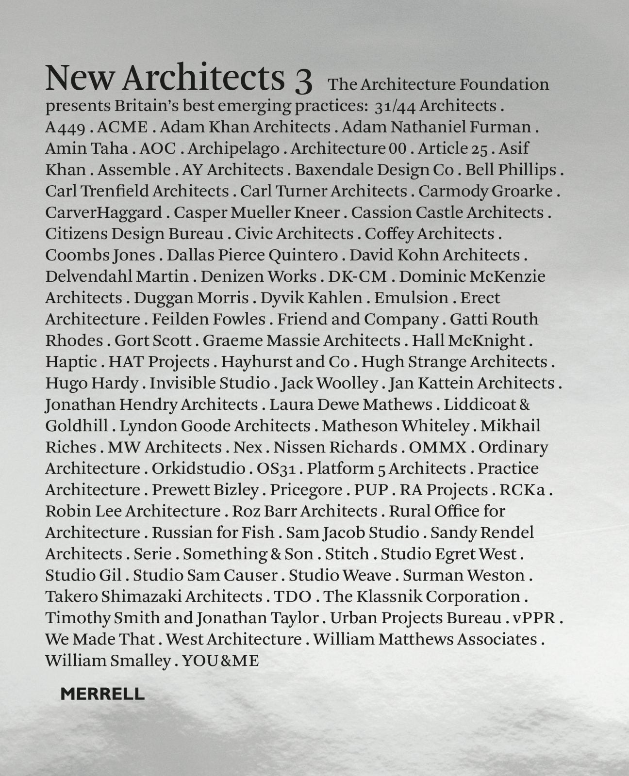 Book cover image for New Architects 3 ISBN: 9781858946450