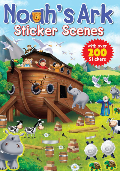 Cover image for Noah's Ark Sticker Scenes, isbn: 9781859859483