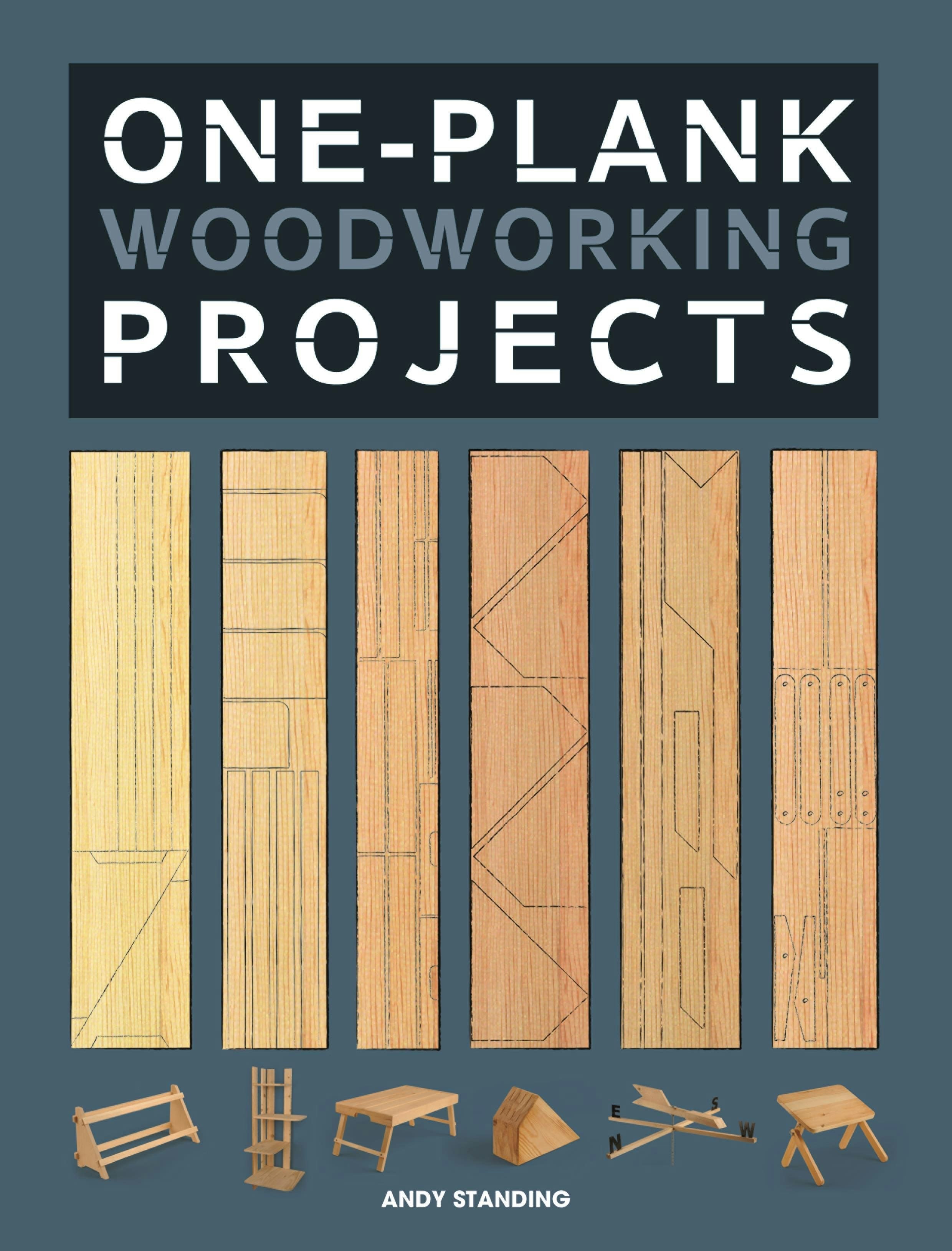 Book cover image for One-Plank Woodworking Projects ISBN: 9781861088987