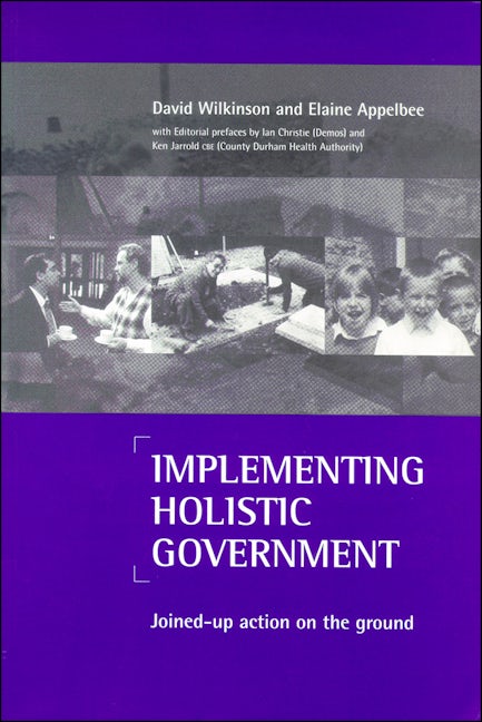 Book cover image for Implementing holistic government ISBN: 9781861341433