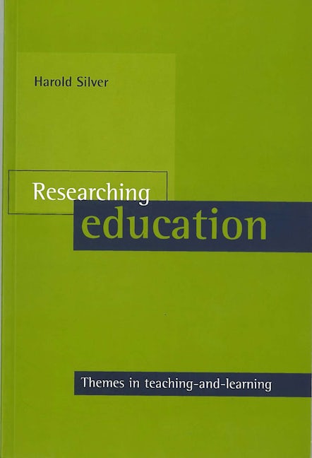 Book cover image for Researching education ISBN: 9781861341778