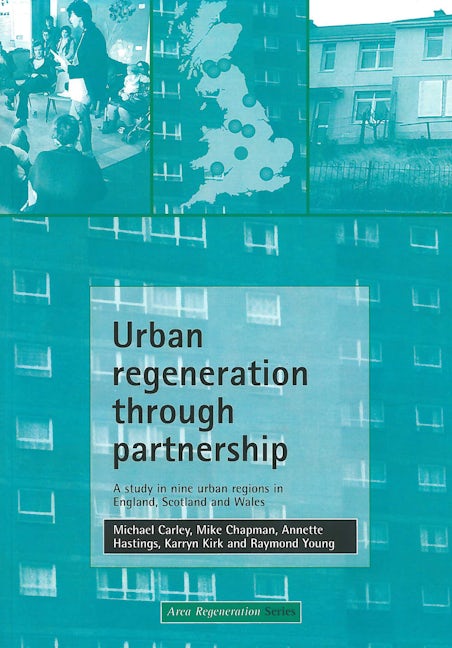 Book cover image for Urban regeneration through partnership ISBN: 9781861342508