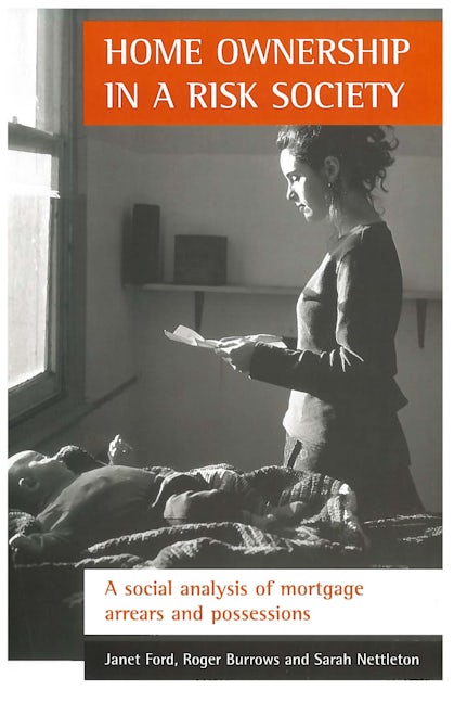 Book cover image for Home ownership in a risk society ISBN: 9781861342614
