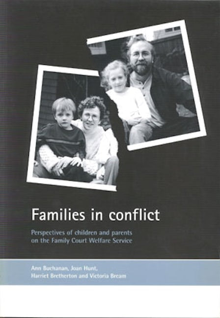 Book cover image for Families in conflict ISBN: 9781861343338