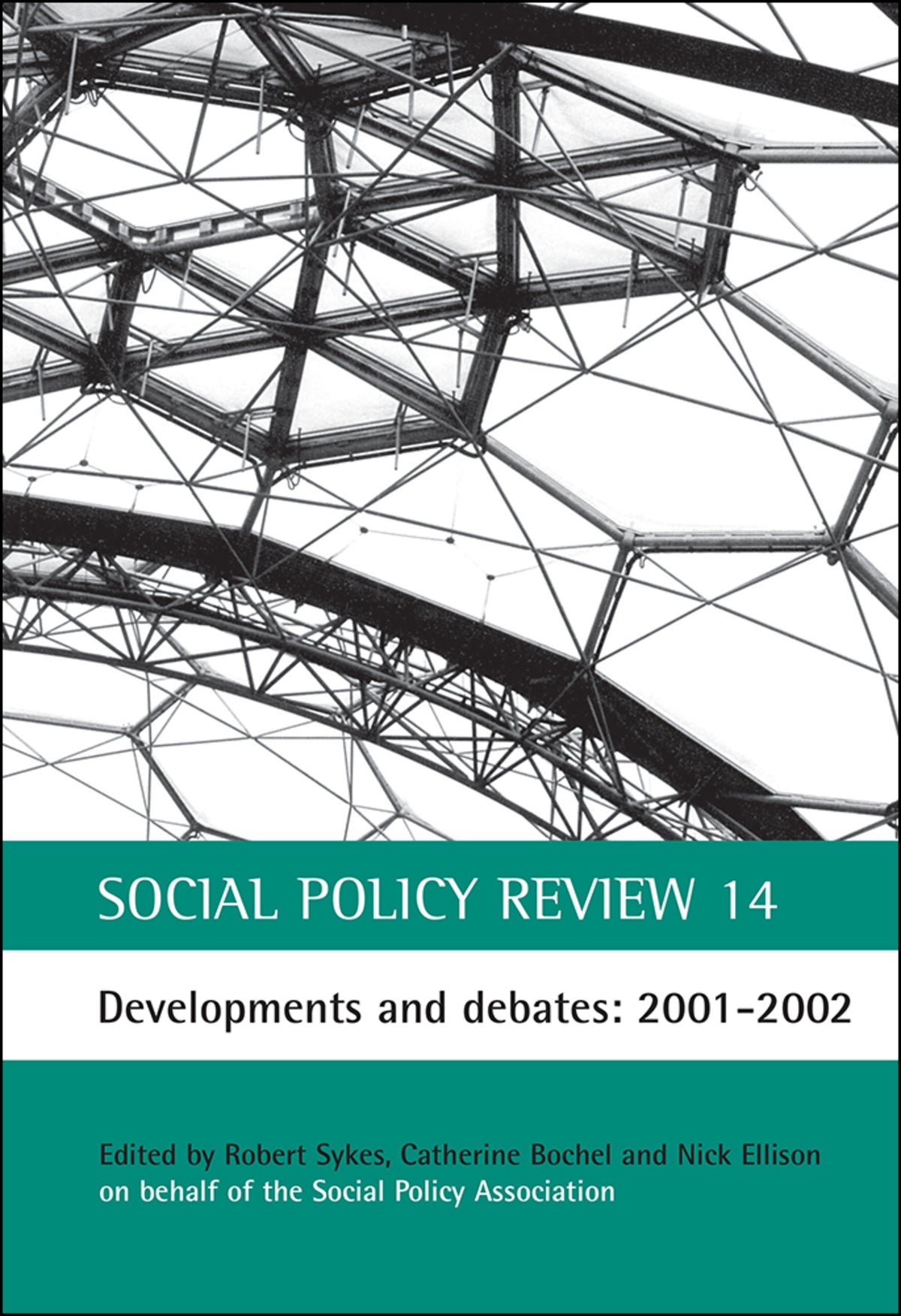 Cover image for Social Policy Review 14 ISBN 9781861343789