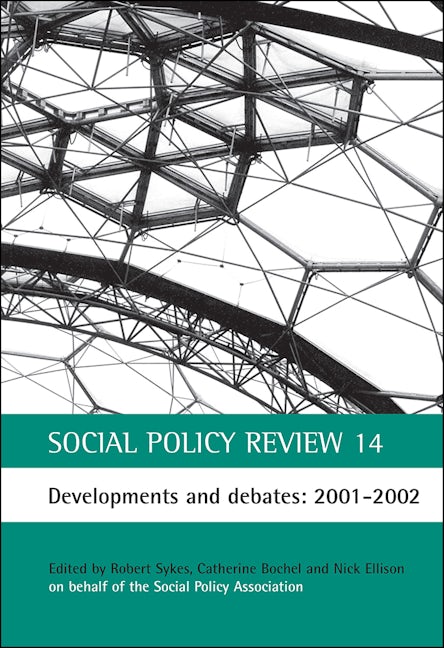 Book cover image for Social Policy Review 14 ISBN: 9781861343789