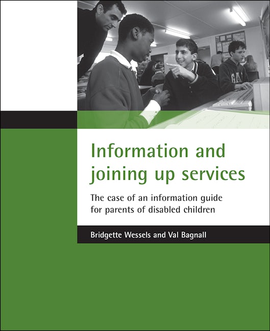 Book cover image for Information and joining up services ISBN: 9781861344298